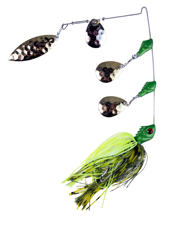 BabyBass Fish Schoold Handcrafted Spinner Bait